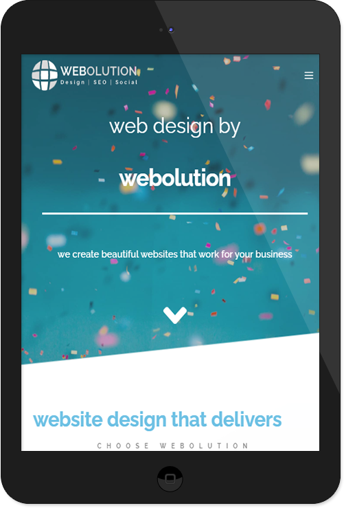 Webolution-Web-Design-Tablet